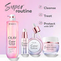 Olay Super Serum - Glow Serum for Face - Activated Niacinamide, Vitamin C & E, Collagen Peptide, AHA - 5-in-1 Benefits - Brightens, Hydrates,
