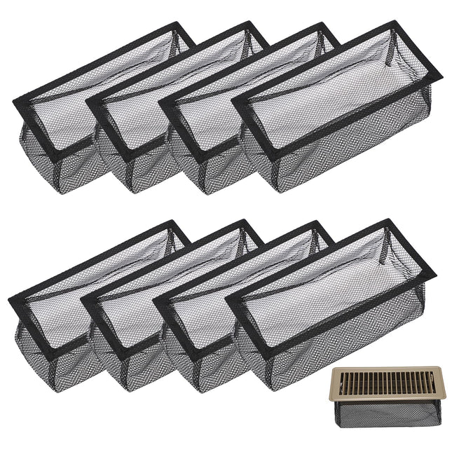 Sumnacon Floor Register Cover Trap 8 Pack Register Vent Traps for Home Floor, 4 
