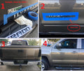Yoaoo 1X OEM Chrome Sierra Nameplate Letter Emblem Badge Glossy Compatible with 2500Hd 3500Hd Sierra
