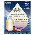 Glade Aromatherapy Diffuser & Essential Oil, Air Freshener for Home, Choose Calm Scent with Notes of Lavender & Sandalwood, 0.56 Fl Oz Choose Calm