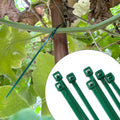 4 inch 3mm Dark Green Nylon Garden Cable Zip Ties Self Locking Cable Ties Twist Ties, Multi-Purpose Cable Tie(100 Pcs) 4 in x 0.118 in