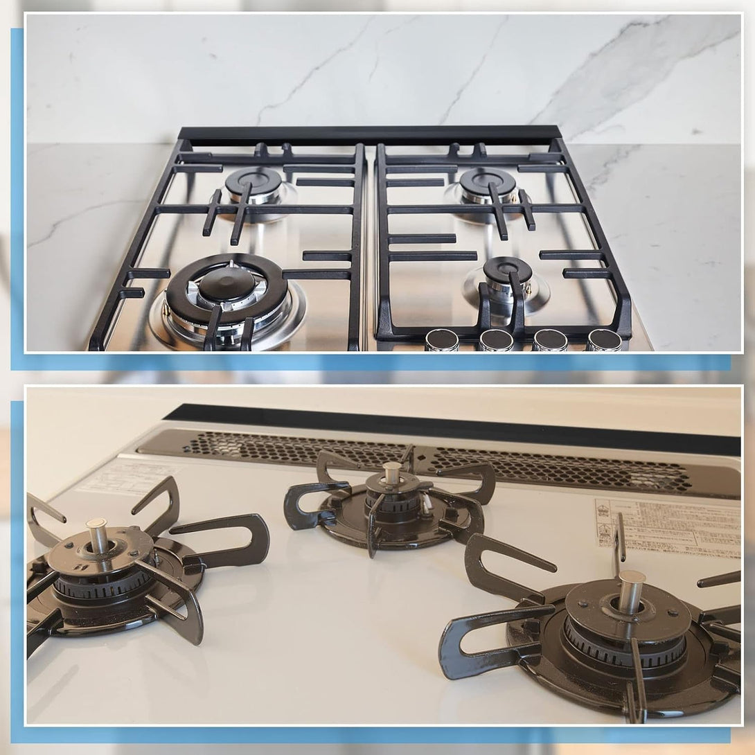 Amylove 30 Inch Large Stove Gap Cover, Slide in Range Rear Filler Kit Stove Gap Filler Cooktop Trim Kit Top Trim Kit between Stove and Wall Aluminum Range Accessories with Screws Install Tool(1 Set)