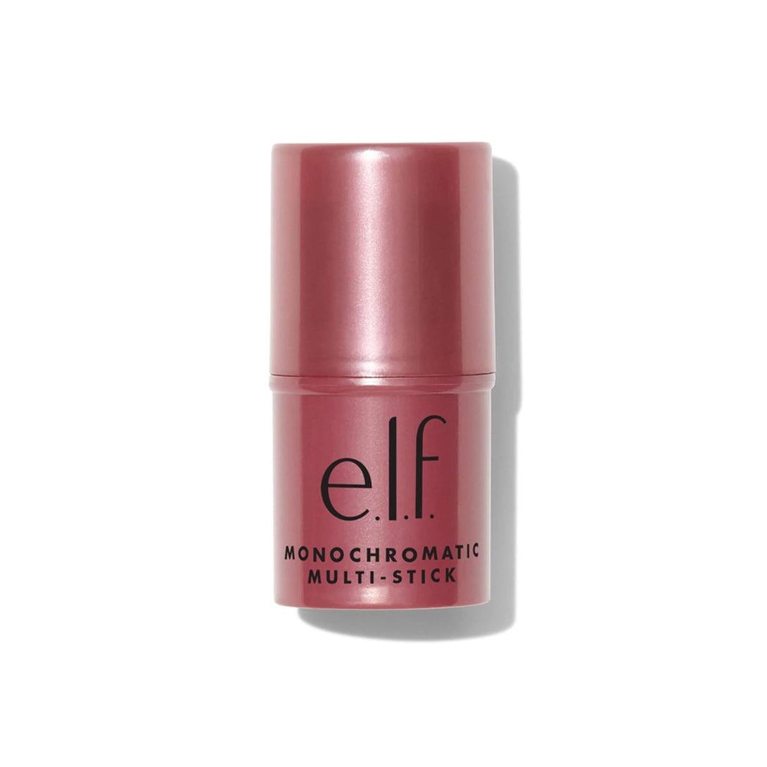 E.L.F. Monochromatic Multi Stick, Luxuriously Creamy & Blendable Color, for Eyes, Lips & Cheeks, Luminous Berry, 0.17 Oz (5G)