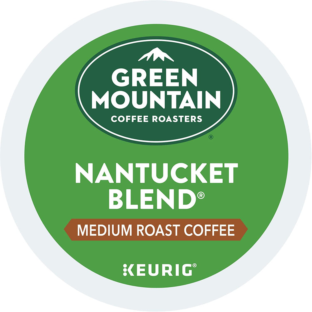 Green Mountain Coffee Roasters Nantucket Blend, Single-Serve Keurig K-Cup Pods, Medium Roast Coffee Pods, 48 Count