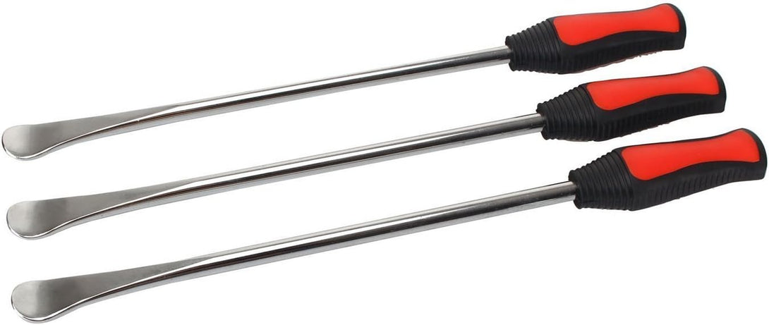 Long 14.5" Tire Iron Lever Tool Spoon Motorcycle Bike Tire Change Kit Dirt Bike Touring Set of 3