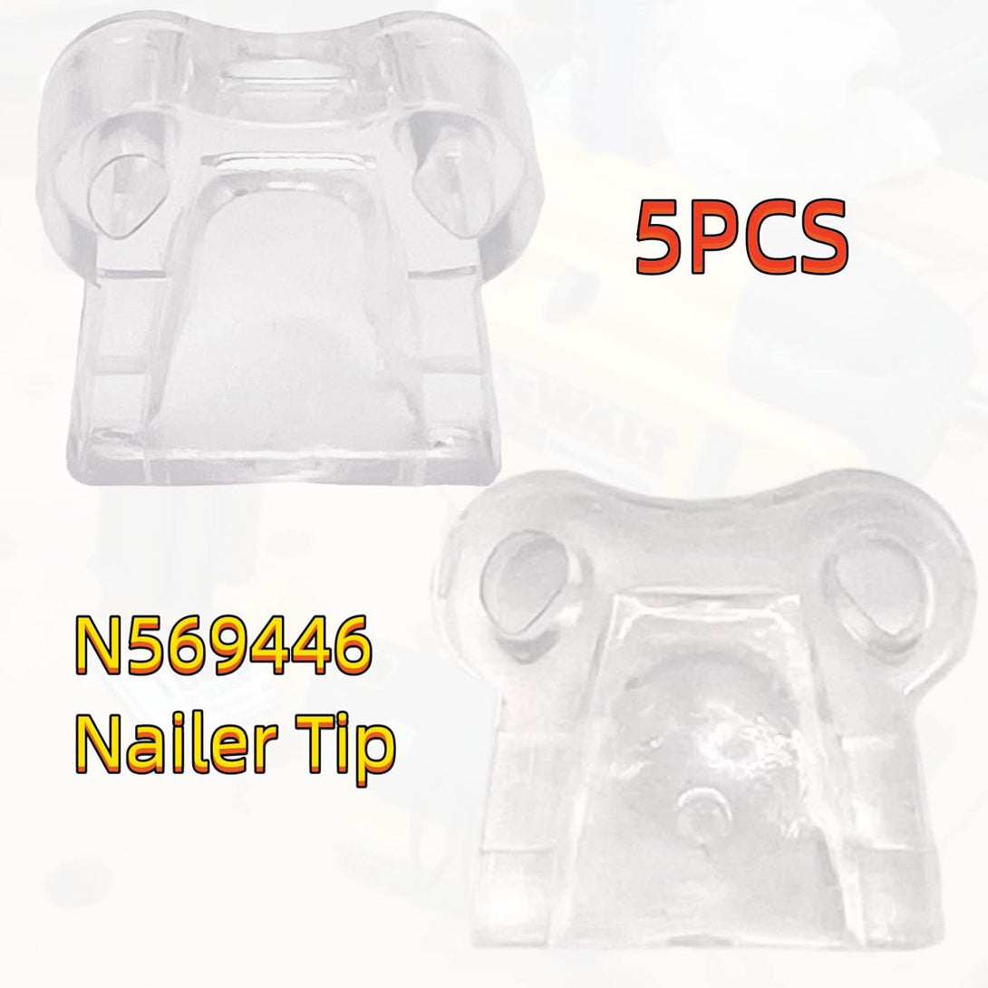 N558471 N569446 Compatible with Nailer No Mar Tip Dewalt Replaces DCN680D1 DCN680B DCN681B DCN681D1 Pack of 6