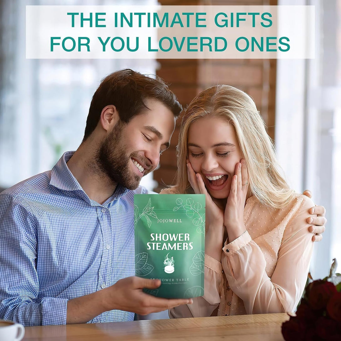 Shower Steamers Aromatherapy - 18 Pack Shower Bombs Birthday Gifts for Women Men, Organic with Eucalyptus Mint Essential Oils, Eucalyptus for Shower, Father'S Day Dad Gifts for Husband from Wife