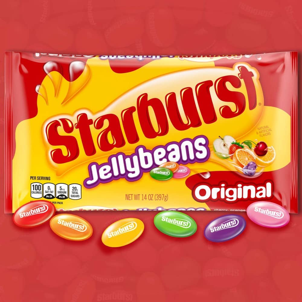 STARBURST Original Easter Jelly Beans Chewy Candy, 14 Oz Bag