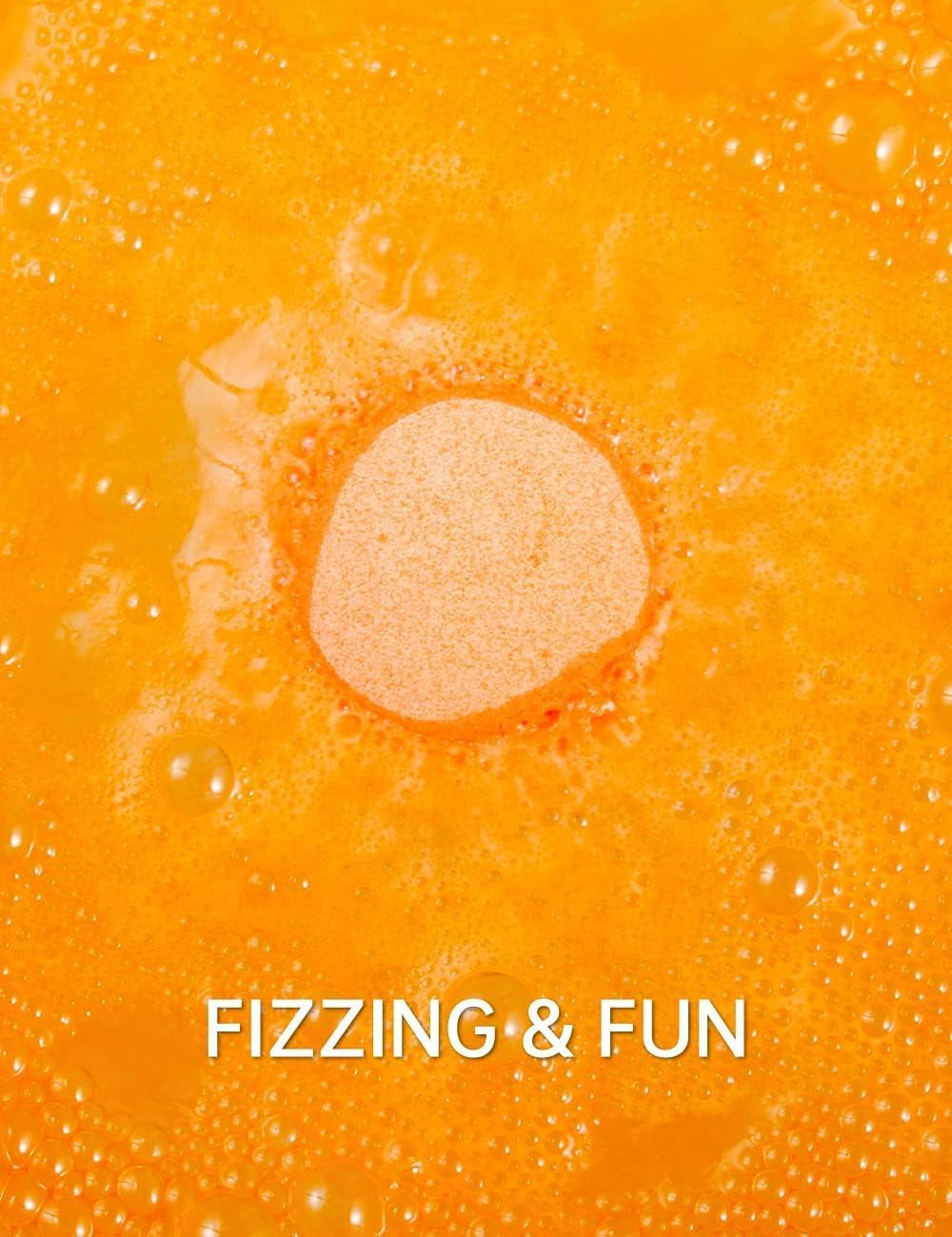 Aofmee Bath Bombs, 7Pcs Bubble Bath Bombs for Women, Natural Handmade Fizzies Gift Set, Spa Organic Bathbombs for Kids, Essential Oil Personal Care Bath Gift for Birthday Mothers Day Christmas