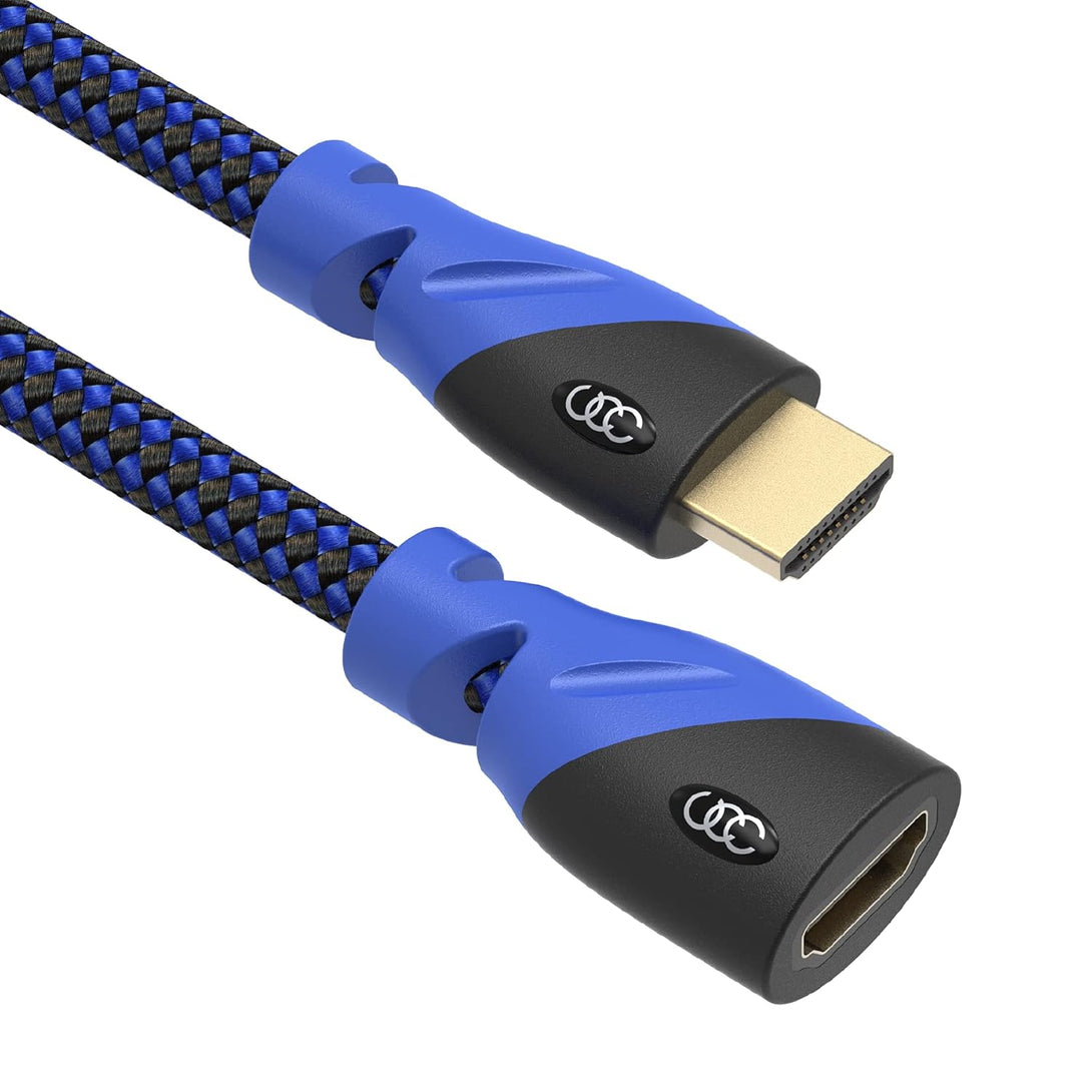 Ultra Clarity Cables 4K HDMI Extension Cable 3Ft Male to Female Extender - 3 Feet