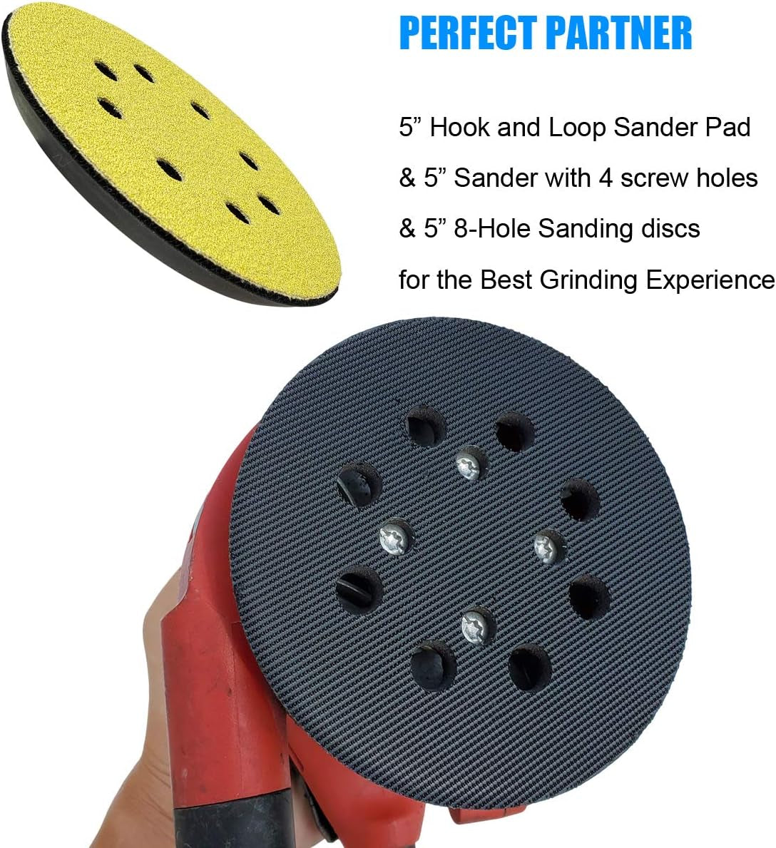 5" Hook and Loop Replacement Sander Pad for Craftsman 315 Model Random Orbit Sander