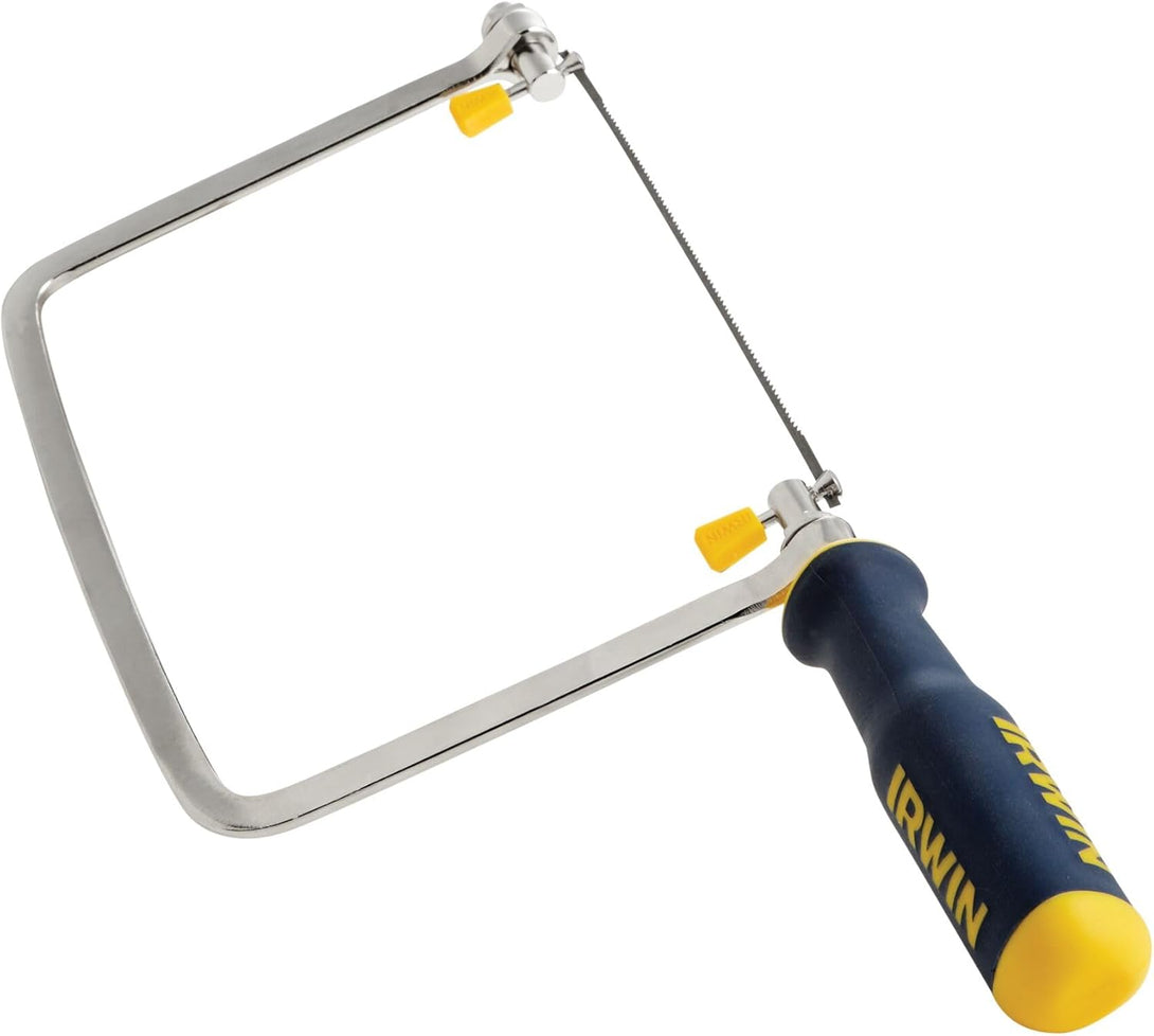 IRWIN Tools Protouch Coping Saw (2014400), Blue & Yellow