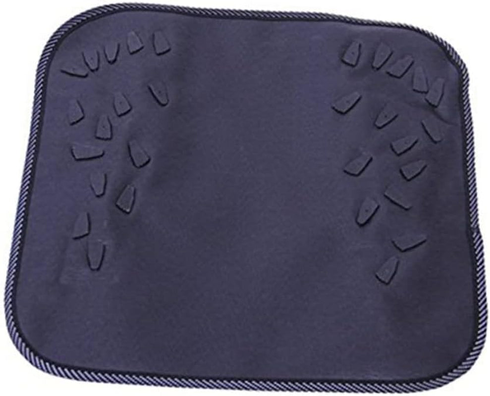 Reflexology Massage Mat for Foot and Leg Acupressure Pad for Health Care Black Foot Stone Mat for Relaxation