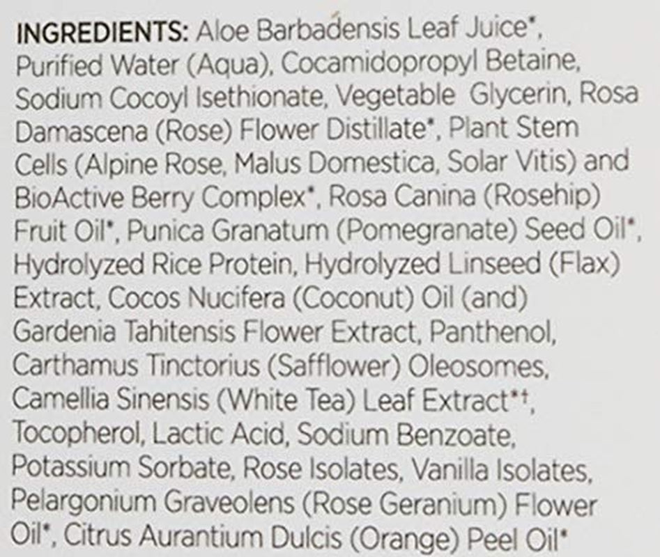 Andalou Naturals Shampoo Fluid Ounce, Complex Color Care 1000 Roses, 11.5 Fl Oz