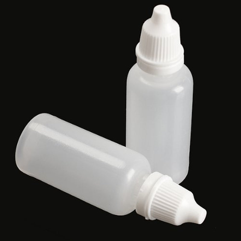 10PCS 15Ml Empty Plastic Dropper Bottle Squeezable Eye Liquid Dropper Bottles Small Dropper