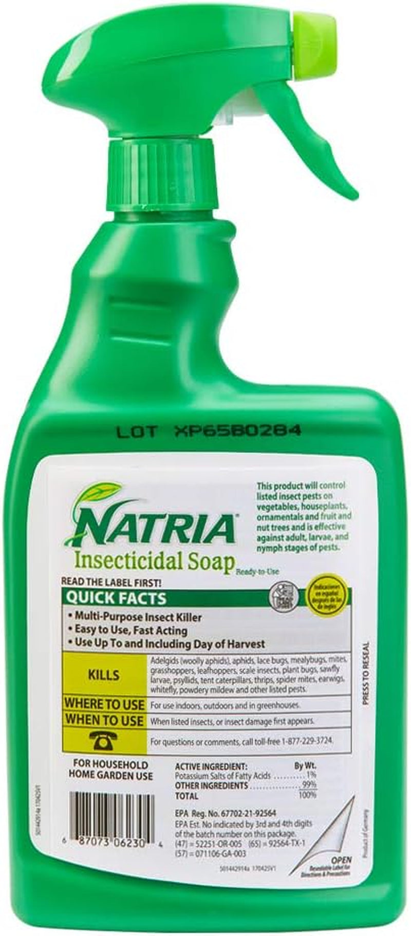 Bayer Advanced Natria Insecticidal Ready to Use Soap, 24 Oz