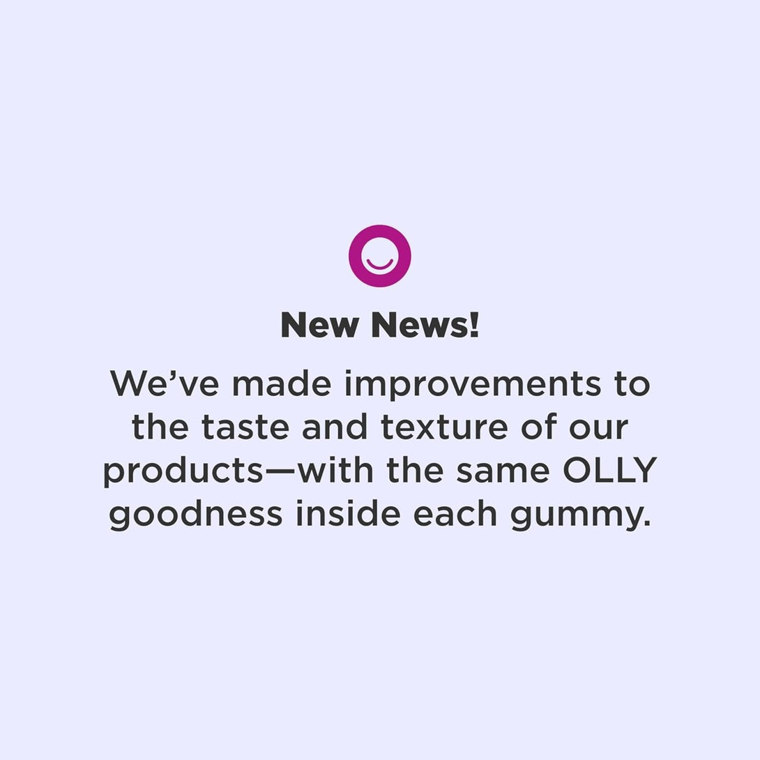 OLLY Sleep Gummy, 3 Mg Melatonin, L-Theanine, Chamomile, Lemon Balm, Sleep Aid, Strawberry, 60 Count