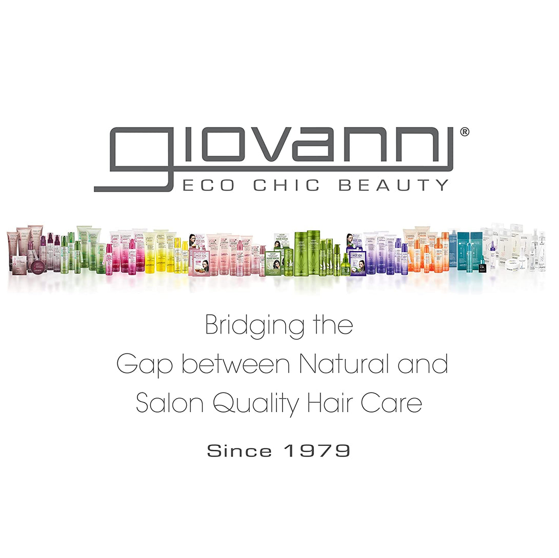 GIOVANNI 2Chic Ultra-Volume Foam Styling Mousse - Daily Volumizing Formula with Papaya & Tangerine Butter, Promotes Weightless Control for Fine Limp Thin Hair, No Parabens, Color Safe - 7 Oz