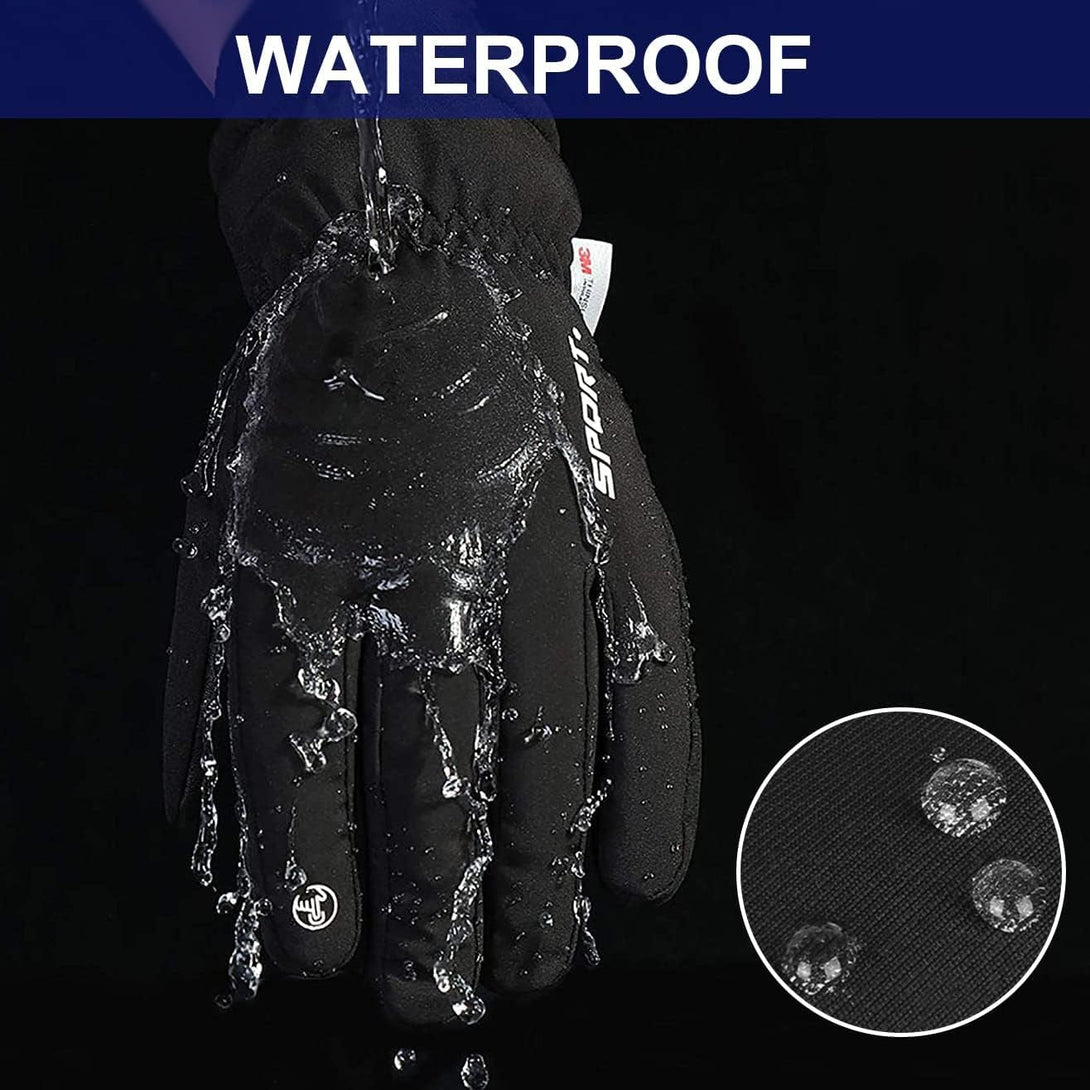 Winter Touchscreen Gloves - Cold Weather Windproof Warm Thermal for Running Cycling Outdoor Activities for Men and Women
