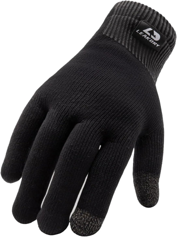 Waterproof Merino Wool Touchscreen Gloves,3-Layer Inusulated Thermal Winter Gloves,Windproof for Hiking Skiing Unisex