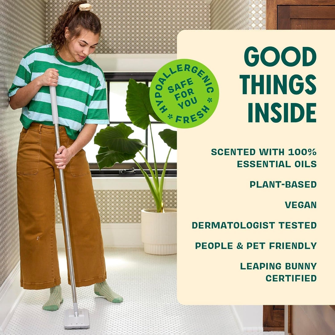 Aunt Fannie'S Ultra Concentrated Floor Cleaner Vinegar Wash, Multi-Surface Floor Cleaner for Mopping, Makes 16 Gallons, Eucalyptus Scent, 32 Oz. (Pack of 1)