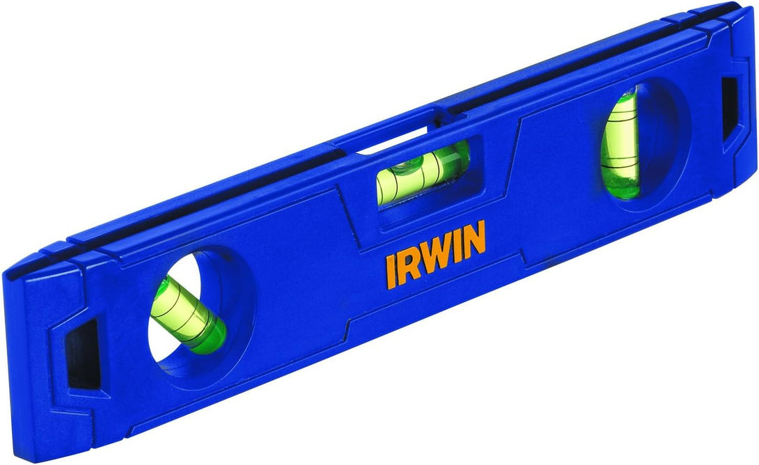 Irwin Tools 1794159 9-Inch 50 Magnetic Torpedo Level, Blue