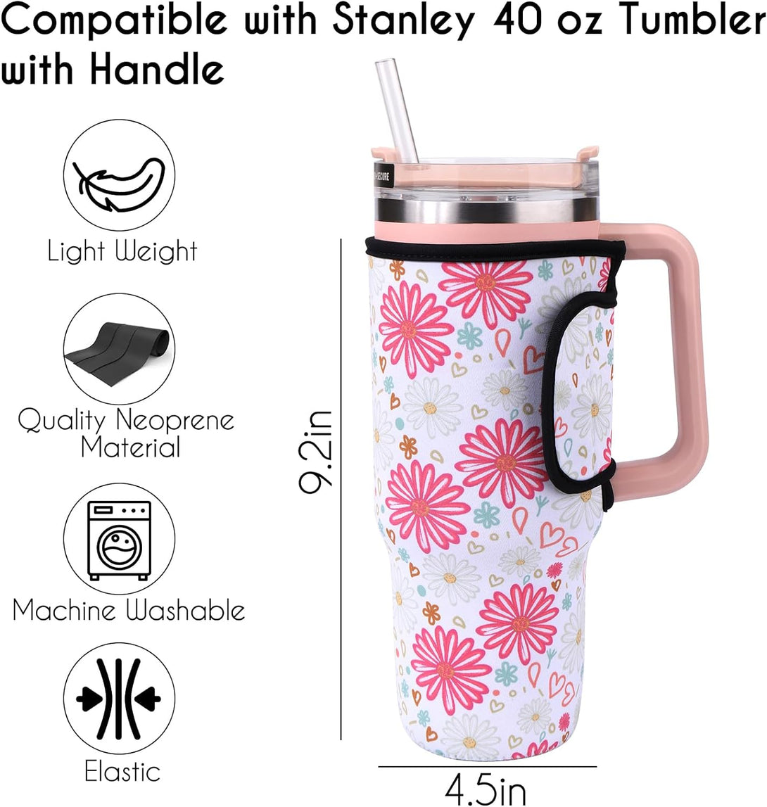 BABORUI Cup Holder for Stanley 40Oz Compatible with Bogg Bag, Accessories for Bogg Bag Original X Large, Insert Drink Holder Compatible with Bogg Bag/Simply Southern Beach Tote Bag