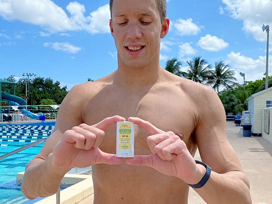 Babo Botanicals Super Shield SPF 50 Stick Sunscreen - 70% Organic Ingredients - Natural Zinc Oxide - for All Ages - NSF & Made Safe Certified - EWG Verified - Water Resistant - Fragrance-Free