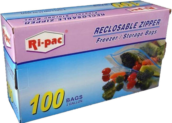 Resealable Plastic Bags, Clear Storage Bag (13 X 16 In, 100 Pack)