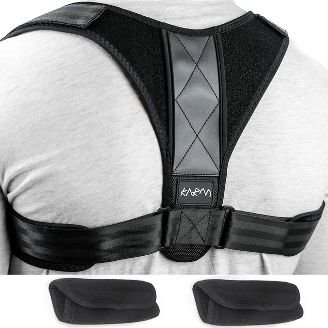KARM plus Size Posture Corrector for Women & Men plus Size - XXL, 3X Big and Tal