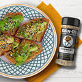 Dan-O's Crunchy Seasoning, 3.5 oz Bottle, Everything Seasoning for Fish, Eggs, Salads, Veggies and More, Sugar Free, Zero Calorie, Use this Spice