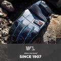 Wells Lamont FX3 Insulated Synthetic Leather Winter Work Gloves for Men – Warm 3M Thinsulate, Fleece-Lined, Touchscreen – Water-Resistant,