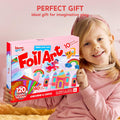 Klever Kits Unicorn Foil Art- Arts & Crafts for Kids 4 and Up, Mess Free