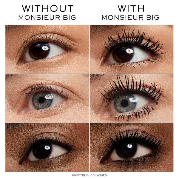 LancÃÂ´me Monsieur Big Volumizing Mascara for up to 12X More Volume & 24H Wear - False Lash Effect - Black