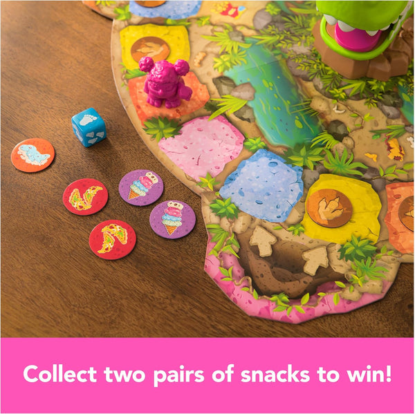 Spin Master Games Snack-O-Saurus Rex Hungry Dinosaur Kids Board Game Multi Color
