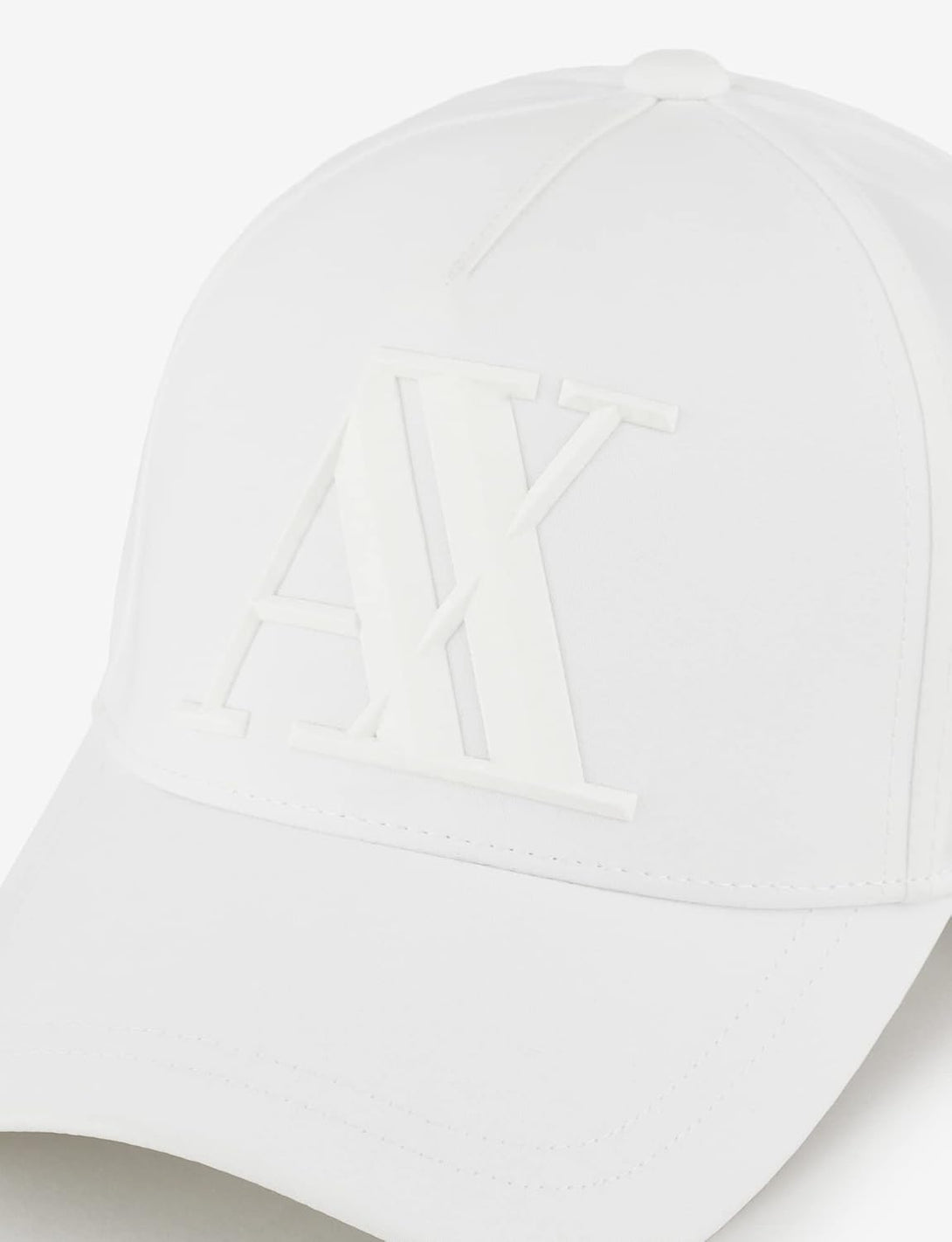 Armani Exchange Men'S Rubber Logo Hat