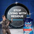 Finish Jet-Dry Dishwasher Rinse Aid, Compatible with Dishwasher Detergent, Prevents Spots & Residues, Dries, Shine & Protects, 8.45 oz, 80 Washes.