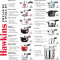Hawkins 18 Litre Bigboy Pressure Cooker, Big Inner Lid Cooker, Silver (BB18), Aluminium 19 Quarts