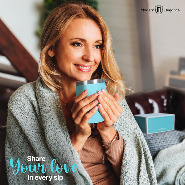 Tea Gifts for Women â Sampler Gift Basket with 15 Unique Blends, Honey Sticks, Stainless Tumbler & Gift-Ready Box (Teal)