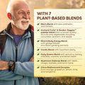 Nature's Way Alive! Menâs 50+ Daily Ultra Multivitamin, High Potency Formula, Supports Healthy Brain, Eyes & Heart*, with Methylated B12,
