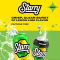 Starry Zero Sugar Lemon Lime Soda, Caffeine Free, Mini Cans, 7.5 Ounce (Pack of 10) Lemon Lime Zero Sugar 7.5 Fl Oz (Pack of 10)