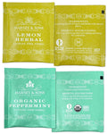 Harney & Sons Assorted Tea Bag Sampler 40 Count Ã¢ÂÂ Harney Decaf Tea Bags Variety Packs, Herbal Tea Bundle Caffeine Free Tea
