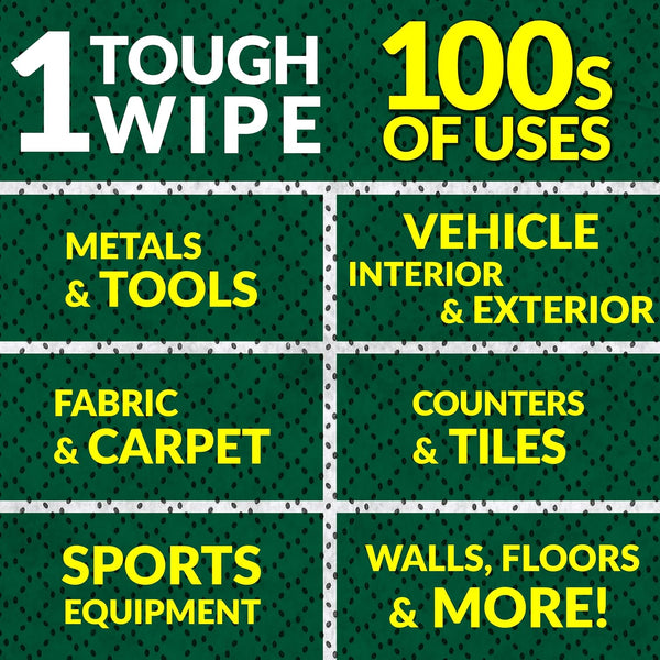 Simple Green Professional Grade Heavy-Duty Cleaning and Degreasing Towels, All-Purpose Cleaning Wipes, 75 Count (Pack of 2)