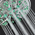 AquaDance Antimicrobial – Anti-Clog High-Pressure 6-Setting Shower Head with Microban Nozzle Protection from Growth of Mold, Mildew & Bacteria for