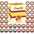 Cozy Up Iced Sweet Fruit Black Tea K-Cup, 36-Count 6 Flavors, Brew Over Ice | Compatible with Keurig Brewer, Guilt-Free Zero Calorie Sweetness,