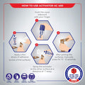 Activator (2 x 13.5 fl oz) Spray Accelerator for CA Super Glues (2 Pack)