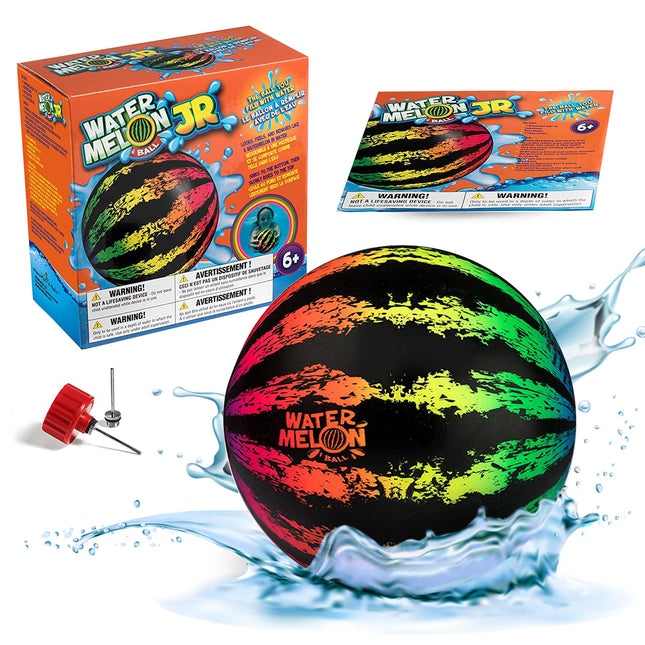 Watermelon Ball JR - Pool Toy for Underwater Games - Durable Ball for Pool Footb