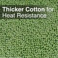 RITZ Terry Potholder & Hot Pad: Heat Resistant, Durable 100% Cotton Ã¢ÂÂ Ergonomically Designed for Optimal Grip, Easy-Care Machine Washable,