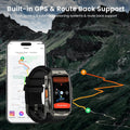 KOSPET Tank X2 Ultra GPS Smart Watch, 3D Curved Glass, Stainless Steel Unibody, 6 Satellite Positioning, Compass, 50M Waterproof, Answer/Make