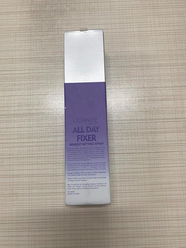 Long Lasting Makeup Setting Spray Kit- 6.76 Fl oz Hydrating Matte Finish Mist Lightweight Face Make up Fixer +Travel Size Spray Bottle+Sponge Puff